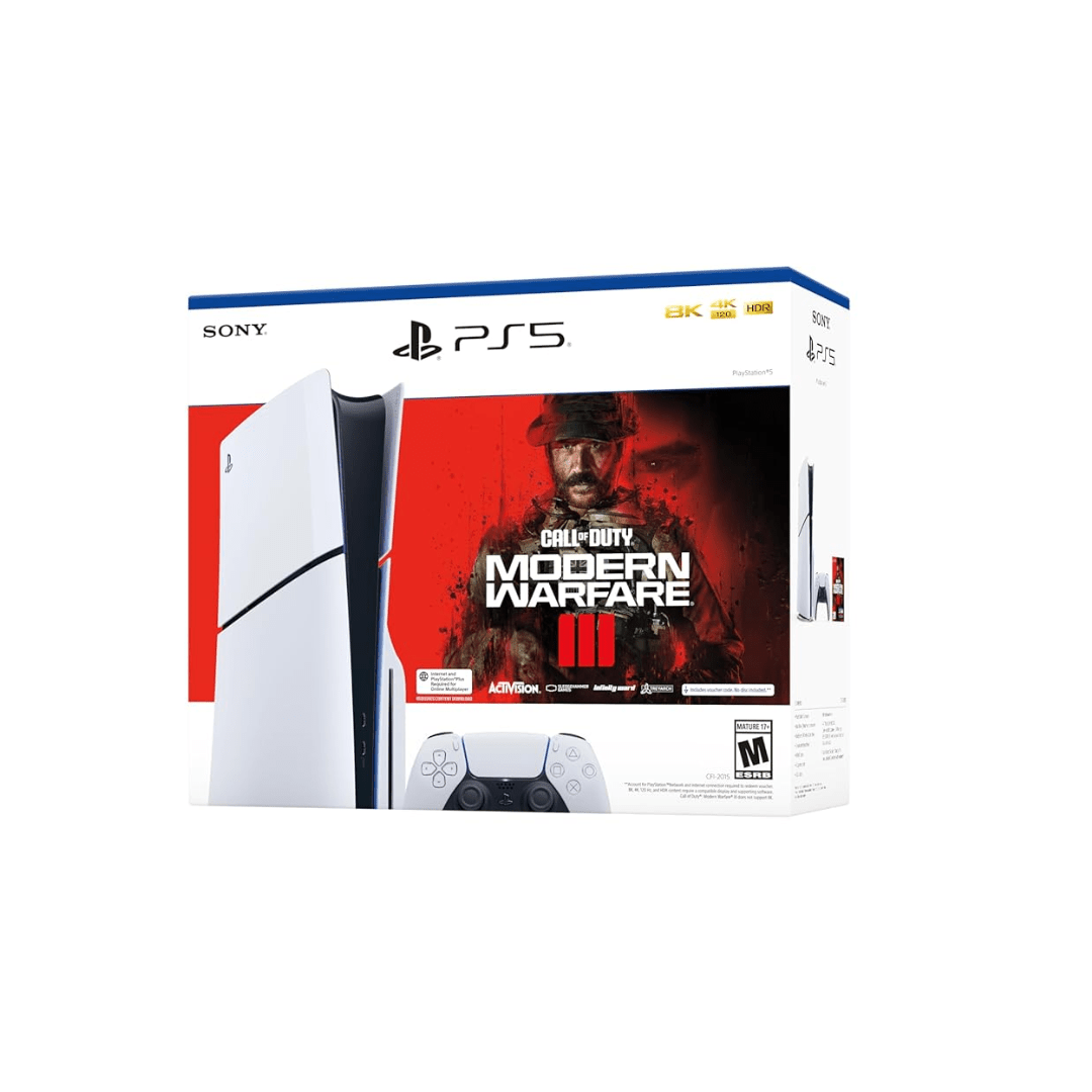 PS5 Slim Versión Americana con Modern Warfare 3, 1 Tb de almacenamiento y lector de disco - AnaImportaciones