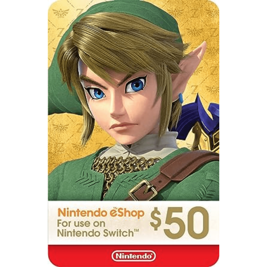 Tarjeta de regalo Nintendo eShop de $50 (Código digital, recíbelo en menos de 1 hora) - AnaImportaciones
